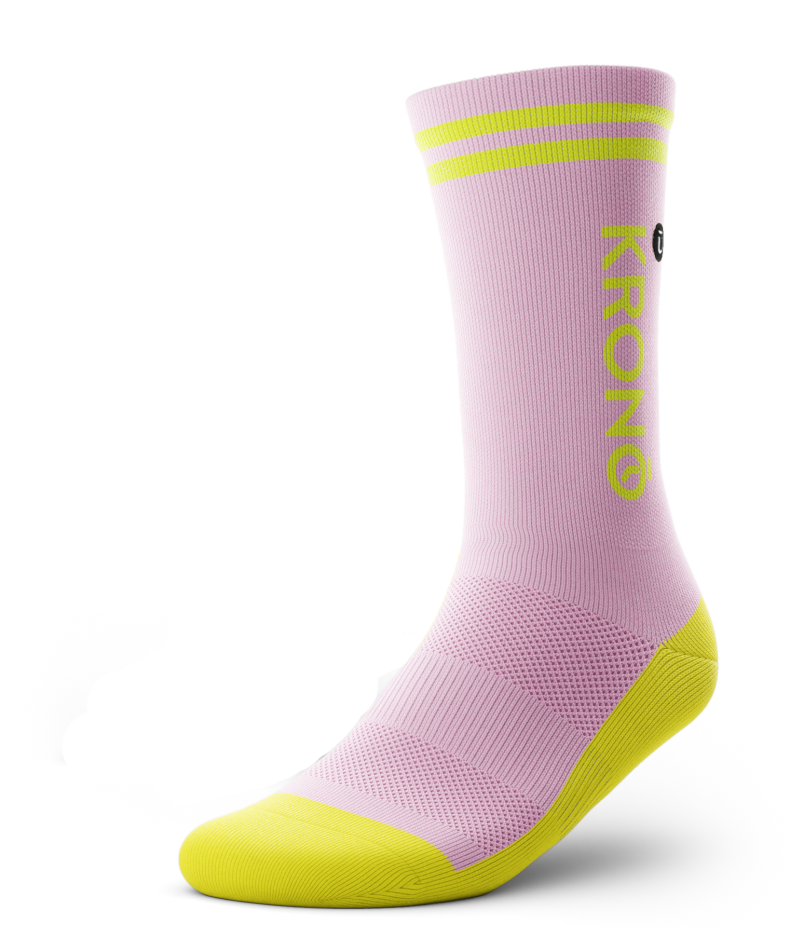 Image KRONO socks stripe PINK - Size S/M